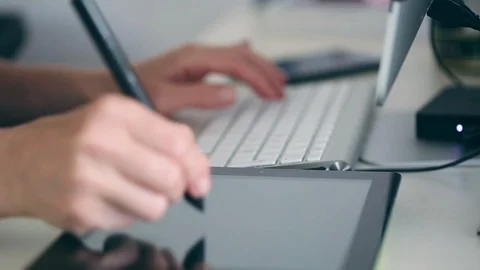 Working at home Stock Footage 88441187