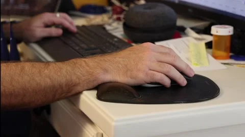 Working from Home Stock Footage 249129673