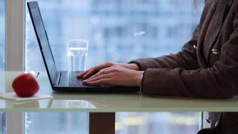Working from Home Freelancer Stock Footage 169478642