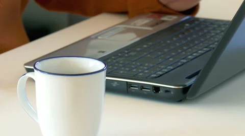 Working at home office Stock Footage 49409569