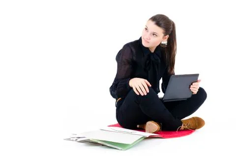Working at home Stock Photos