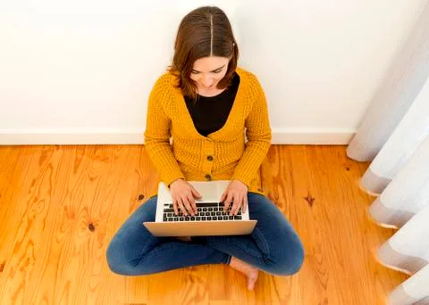 Working at home Stock Photos