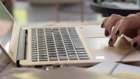 Working from  home Stock Photos