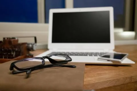Working at home Stock Photos