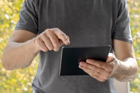 Working from home Stock Photos