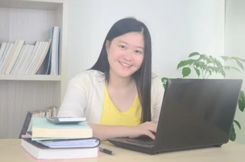 Working From Home Stock Photos