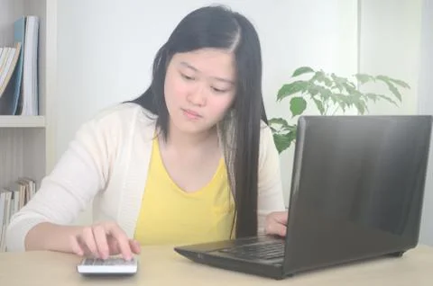 Working From Home Stock Photos