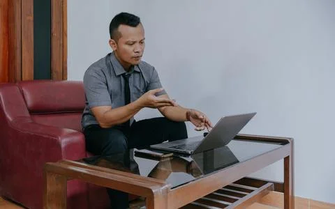 Working from home. Stock Photos