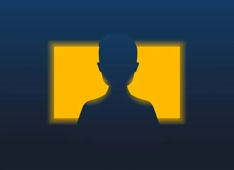 Working at home (remote work) Stock Illustration