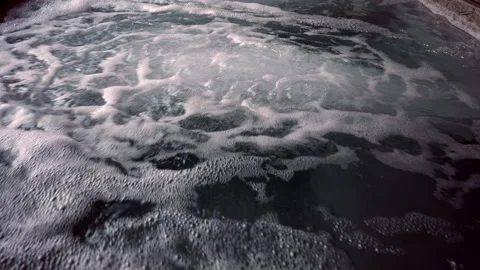 A working hydromassage unit in the spa center pool. Stock Footage 311245799