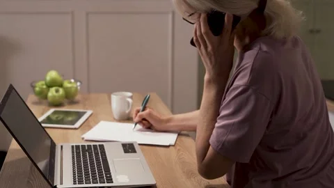 Working on an important project Stock Footage 301542169