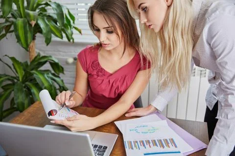 Working on important project Stock Photos