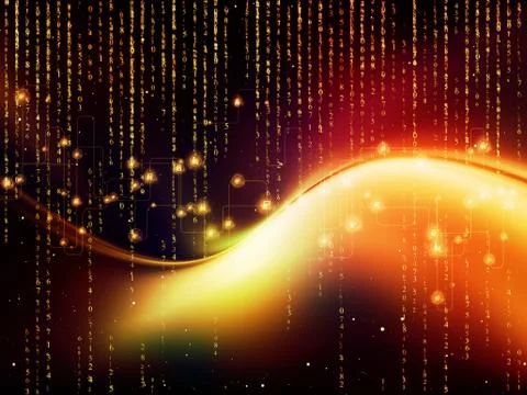 Working Integers 스톡 일러스트