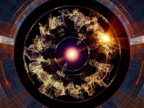 Working Integers Stock Illustration