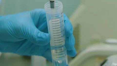 Working in the laboratory with a pipette Stock Footage 112218585