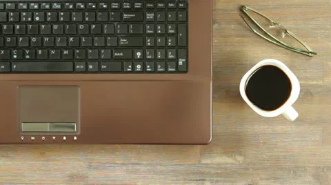Working on laptop Stock Footage 11147630