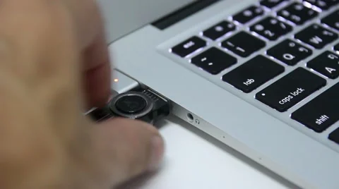 Working on laptop, hands typing Stock Footage 47113348