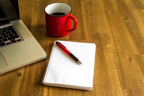 Working with the laptop Stock Photos