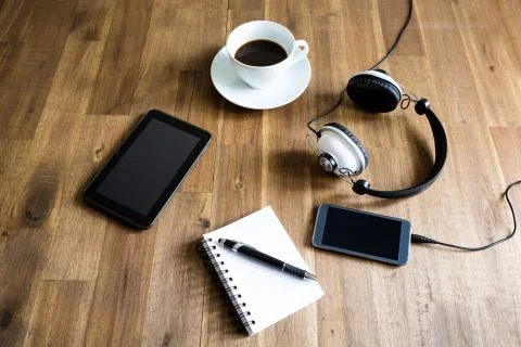 Working with the laptop Stock Photos