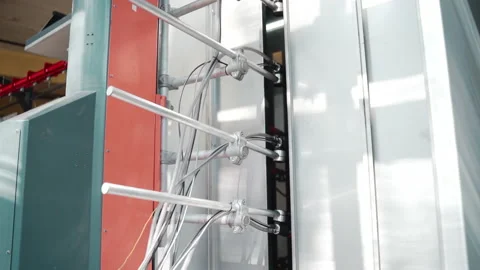 Working machine at the factory Stock Footage 150901993