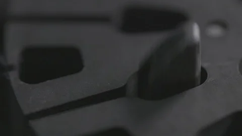 Working of a machine- Shot on SonyFS7 Stock-Footage 91168730