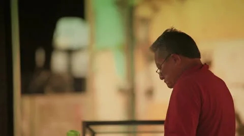 Working man. 库存影片 14807334