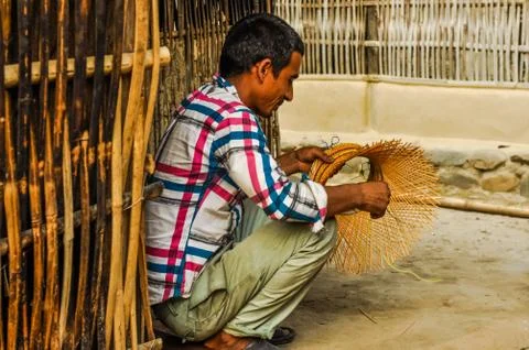 Working man in Nepal Stock Photos
