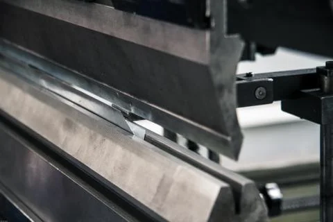 Working on metal part 스톡 사진