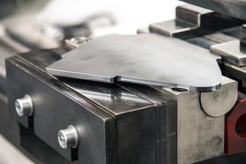 Working on metal part 스톡 사진