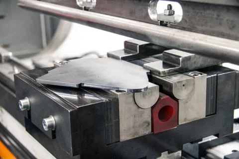 Working on metal part 스톡 사진