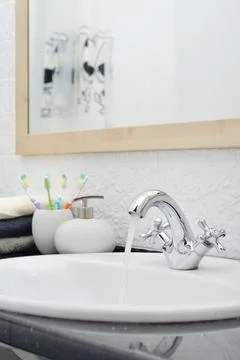 Working mixer tap Фото