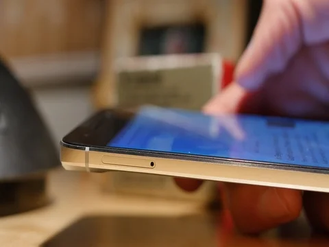 Working on a Modern Smartphone 動画素材 74603915