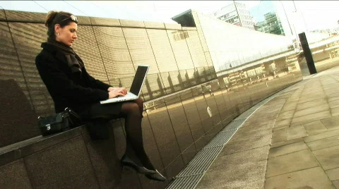 Working on the move Stock Footage 277049