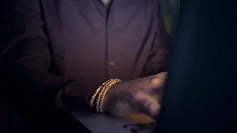 Working Night Stock Footage 99431543