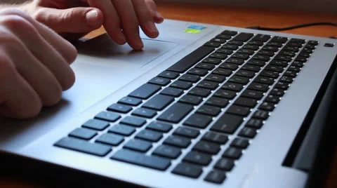 Working on a notebook 動画素材 61593373