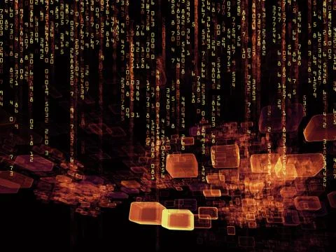 Working Numbers 스톡 일러스트