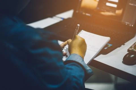 Working in office And work tolerance 库存照片