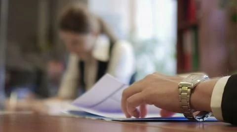 Working office environment Stock-Footage 52969174