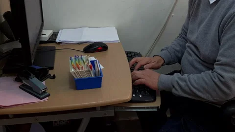 Working in the office. Stock Footage 171058065