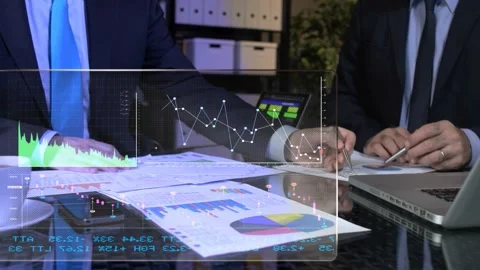 Working In Office Stock Footage 200145281