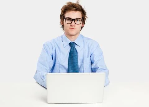 Working in the office Stock Photos