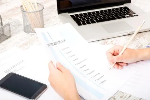 Working at the office Stock Photos