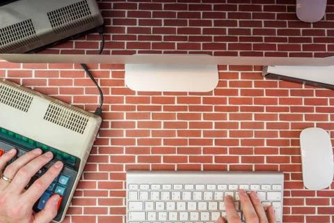 Working in office Stock Photos