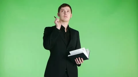 Working with organizer Stockbeeldmateriaal 21227340