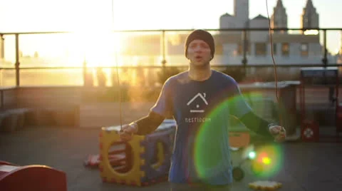 Working Out Stock Footage 24685714