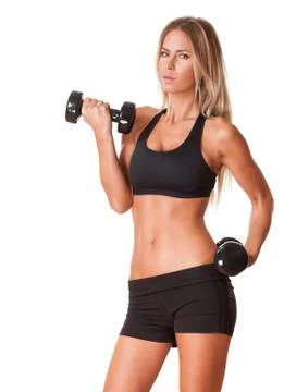 Working out. Stock Photos