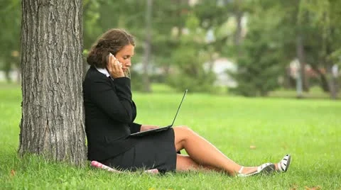 Working outdoor Video stock 11825085