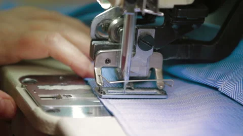 Working part of  industrial sewing machine 스톡 동영상 62351491