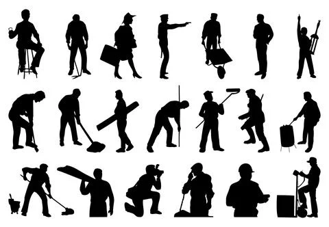 Working people Foto stock