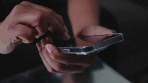 WORKING ON PHONE Stock Footage 242423202